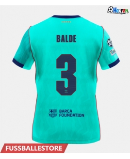 Günstige Barcelona Alejandro Balde #3 3rd trikot 2026-27 Kurzarm